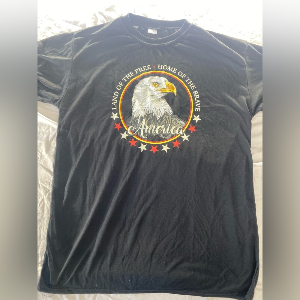AMERICA T SHIRT VINTAGE SUPER THIN AND SOFT!